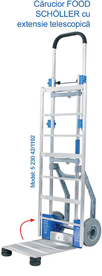 Carucior Food Schoumller cu extensie telescopica